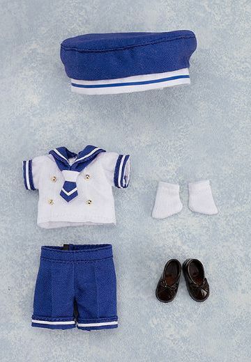 粘土娃 服装套装 水手服 男生