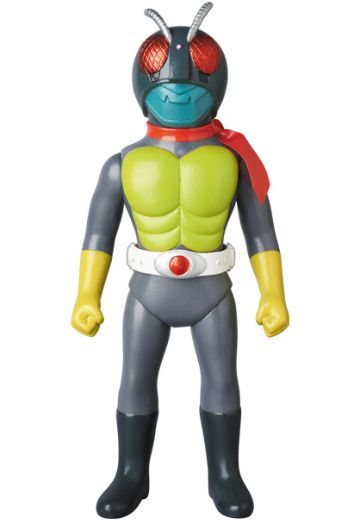 东映レトロソフビCollection 假面骑士 假面骑士１号 Gensakuban Kamen Rider (Setteiga Color)  | Hpoi手办维基