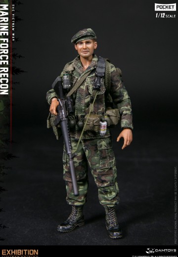 DAMTOYS 1/12 WF2019限定版 越战美国海军陆战队侦察连 PES009