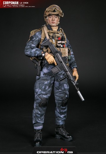 DAMTOYS DMS009 1/6 红海行动-PLA海军陆战队 蛟龙 特战旅队员 医务兵 陆琛 | Hpoi手办维基