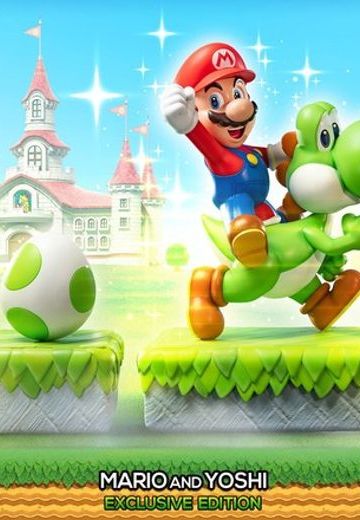 スーパー马里奥ブラザーズ 耀西&马里奥 Exclusive Edition  | Hpoi手办维基