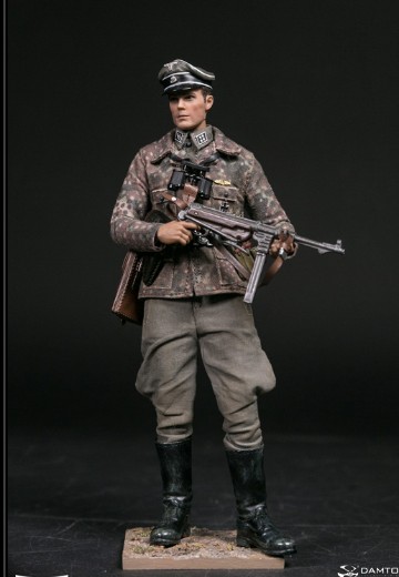 DAMTOYS PES003 1/12 二战德军装甲师 少校 双头雕配置 | Hpoi手办维基