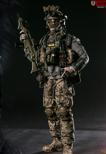 DAMTOYS 精英系列 78054 1/6 德国KSK特种部队 队长 | Hpoi手办维基