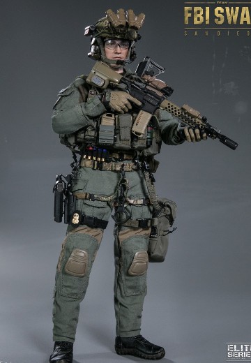 DAMTOYS 78044A 美国圣迭戈 FBI联邦调查局 SWAT探员