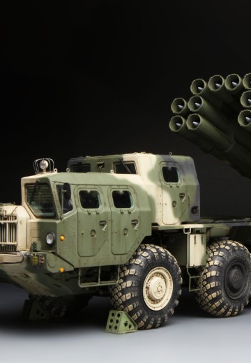1/35 俄罗斯 9A52-2“龙卷风”远程火箭炮 | Hpoi手办维基