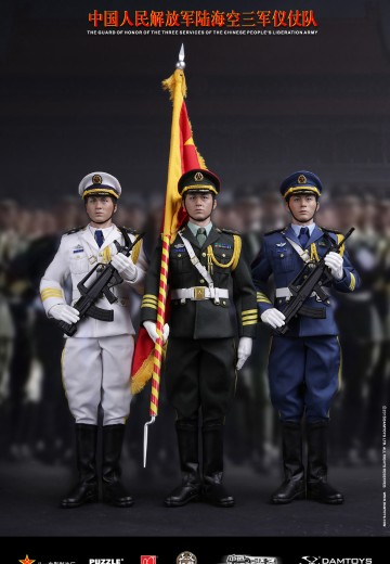 DAMTOYS 陆海空三军仪仗队 78029A陆军 78029B海军 78029C空军 | Hpoi手办维基