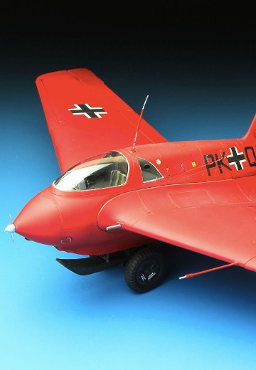 QS-001 德国梅塞施密特ME163B“彗星”（KOMET）火箭截击机 | Hpoi手办维基