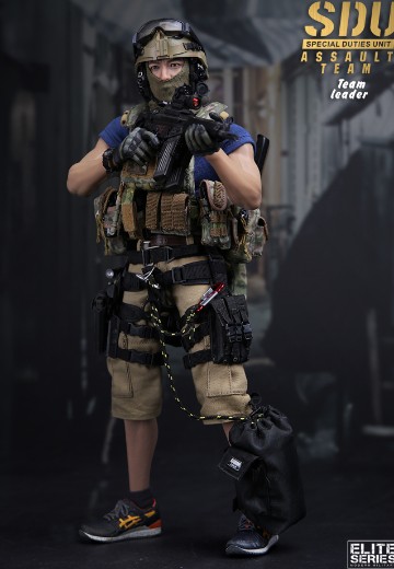 DAMTOYS 78034 香港飞虎队SDU 特别任务连 攻击队 队长 | Hpoi手办维基