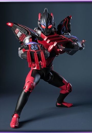 S.H.Figuarts 奥特银河格斗 新生代英雄 黑暗艾克斯奥特曼+黑暗哥莫拉装甲