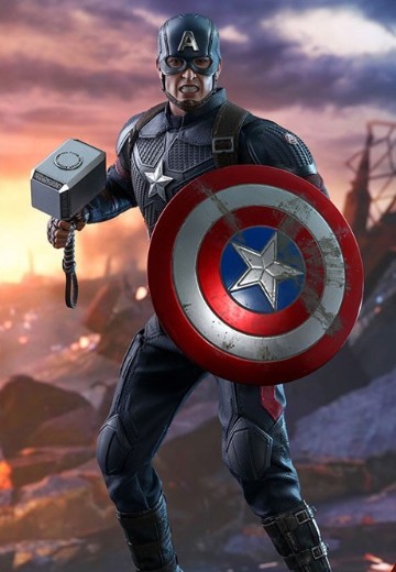 电影杰作 复仇者联盟4：终局之战 美国队长 | Hpoi手办维基