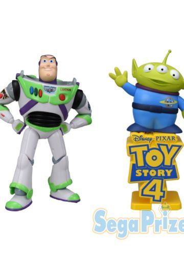 世嘉景品 迪斯尼 玩具总动员4 巴斯光年&太空外星人 | Hpoi手办维基