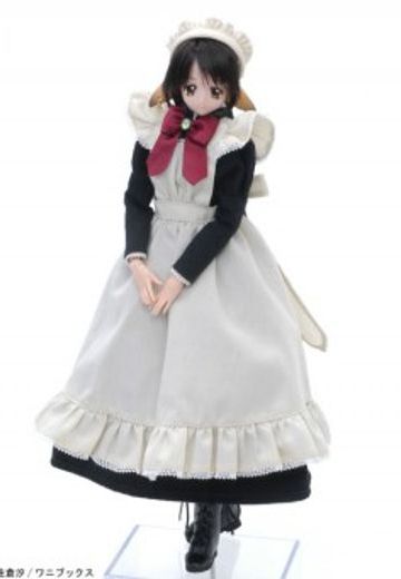 ComicGum Tsubomi-chan Sakura Brand Original Doll - Classical maid black hair twintail  | Hpoi手办维基
