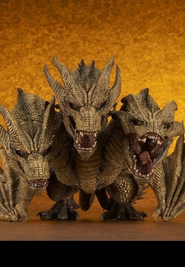 DEFOREAL系列 哥斯拉：怪兽之王 王者基多拉 一般流通版 | Hpoi手办维基