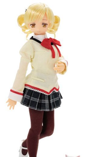 PureNeemo 魔法少女小圆 巴麻美&丘比 School Uniform ver.  | Hpoi手办维基