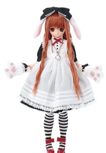 EX☆CUTE 10周年精选：经典爱丽丝 时钟兔姬乃（标准嘴）发色：胡萝卜色 | Hpoi手办维基