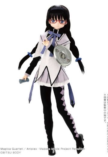 AZONE综合可动人形系列 #38 剧场版 魔法少女小圆 叛逆的物语 晓美焰 Glasses ver. 