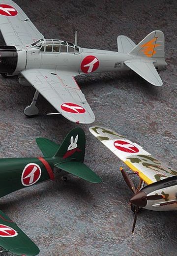 Creator Works 紫电改的真纪 紫电改战斗机＆飞燕一式战斗机＆零式21型战斗机 | Hpoi手办维基