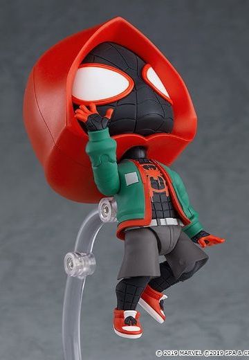 粘土人#1180-DX 蜘蛛侠:平行宇宙 蜘蛛侠  迈尔斯·莫拉莱斯 DX ver.