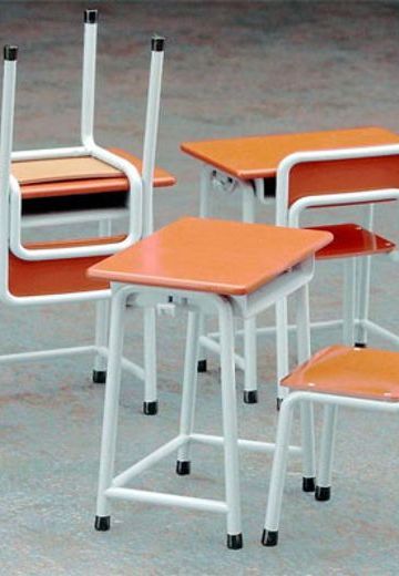 1/12 可动手办用 学校桌椅 | Hpoi手办维基