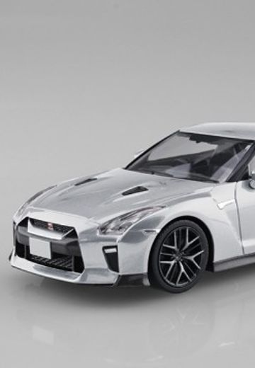 按扣套件No.7-D  日产NISSAN GT-R 终极金属银 | Hpoi手办维基