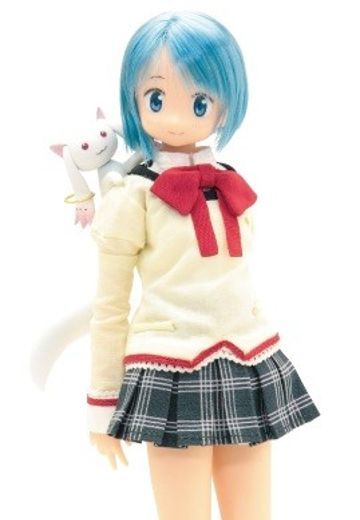 PureNeemo 魔法少女小圆 美树沙耶香&丘比 School Uniform ver.  | Hpoi手办维基