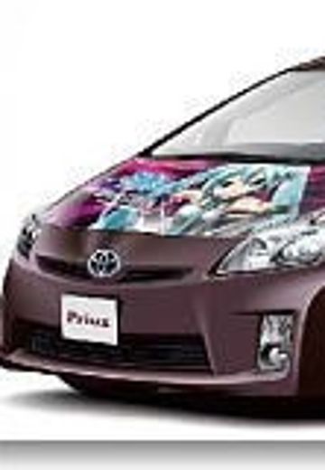 痛车 初音未来 -Project DIVA- ƒ 初音未来 丰田 Prius 2009