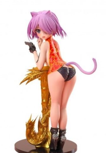 未广酱 旗袍 贫乳 黑内裤Ver.  | Hpoi手办维基