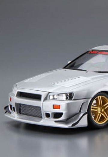 The Tuned Car No.50 1/24 C-WEST BNR34 Skyline GT-R' 02 (Nissan)  | Hpoi手办维基
