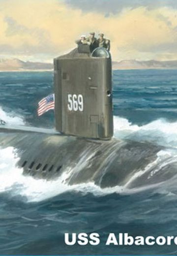 1/350 美国海军船只 USS 大青花鱼号潜艇 (AGSS-569)  | Hpoi手办维基