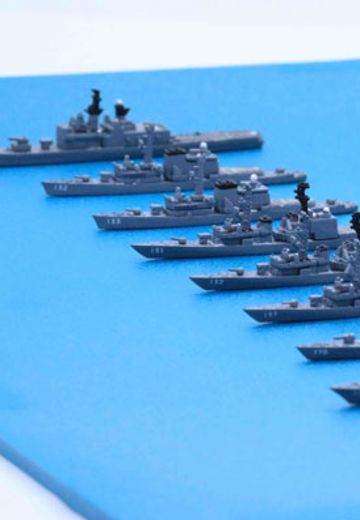 1/3000 军舰收集系列 No.35 日本 海上自卫队 第2护卫队群(1998年) | Hpoi手办维基