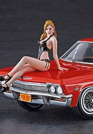 1/24 1966 1/24 1966 美国 P型轿车＆金发女郎 | Hpoi手办维基