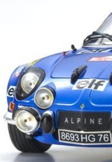原创 1/18 雷诺 Alpine A110 1973 Monte Carlo #18