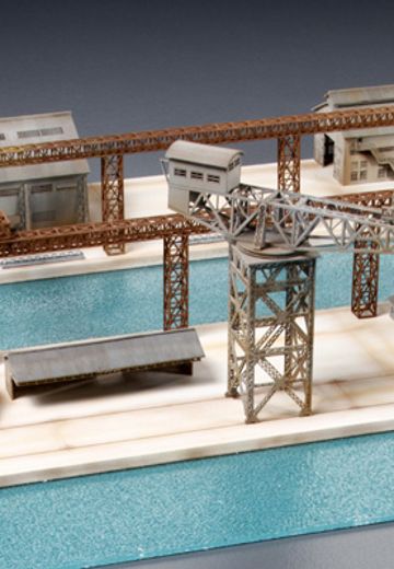 31539 1/700 水线系列 军港场景基础套装 | Hpoi手办维基