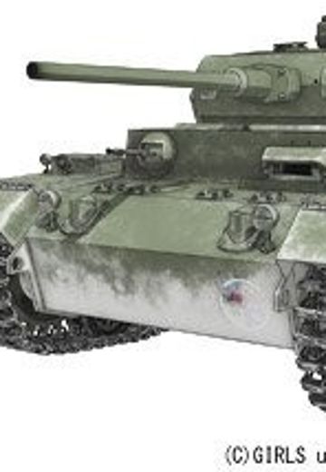 少女与战车 最终章 I Viking Fisheries High School Pz.Kpfw. III 中型坦克.J | Hpoi手办维基