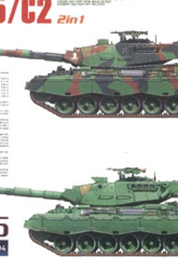 1/35 德国 豹式1A5/C2  主战坦克 2合1  | Hpoi手办维基