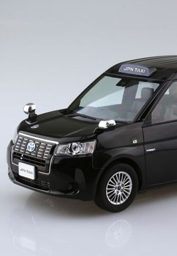 The Model Car No. SP 1/24 丰田 NTP10 JPN 出租车 '17 黑色 | Hpoi手办维基