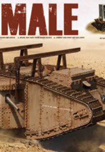 1/35 WWI 英国 重型坦克 Mk.I 雄性  Sponson 起重机＆拖车