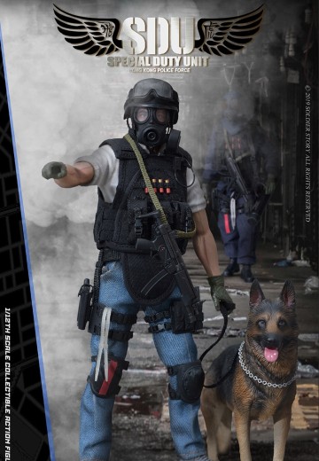 SoldierStory SSM003 1/12 香港SDU飞虎队 K9队员