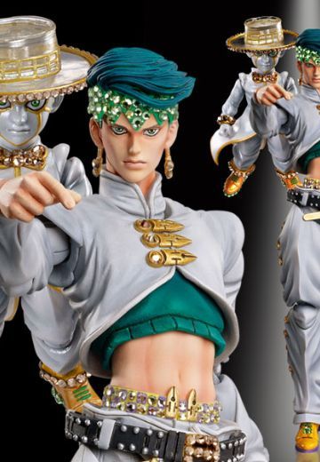 超像可动 JOJO的奇妙冒险不灭钻石 岸辺露伴 与 天堂之门 施华洛世奇限定版