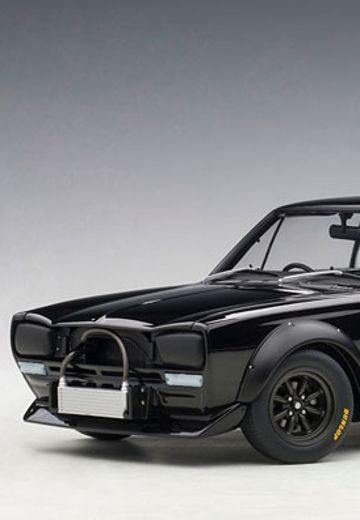 1/18 日产 Skyline GT-R (KPGC10) Racing 1972 黑色 | Hpoi手办维基