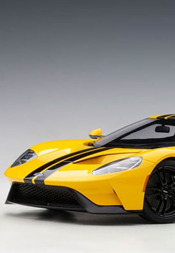 1/18 福特 GT 2017 (黄/黑条纹) | Hpoi手办维基