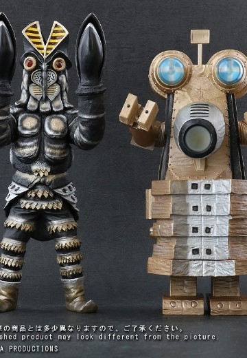 大怪兽系列 归来的奥特曼 小巴尔坦星人＆皮尔卡蒙 套装