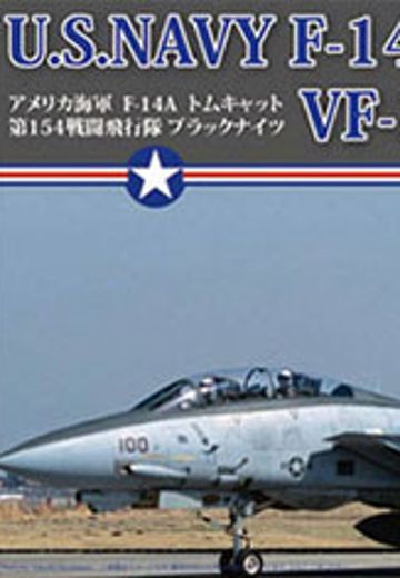 1/72 F系列 No.3 美国空军 F-14A战斗机 汤姆猫 VF-154 黑武士中队