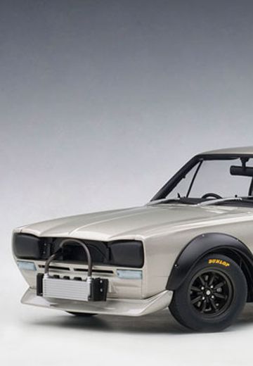 1/18 日产 Skyline GT-R (KPGC10) Racing 1972 银色 | Hpoi手办维基