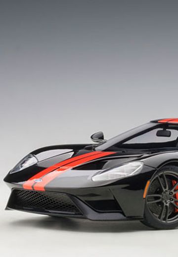 1/18 福特 GT 2017 (黑/橙条纹) | Hpoi手办维基