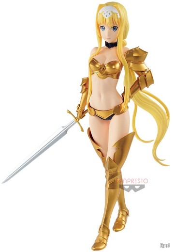 EXQ手办 刀剑神域 Memory Defrag 	爱丽丝·滋贝鲁库 比基尼盔甲Ver. 