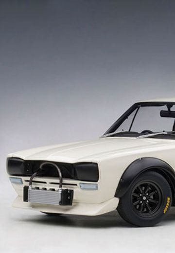 1/18 日产 Skyline GT-R (KPGC10) Racing 1972 白色 | Hpoi手办维基