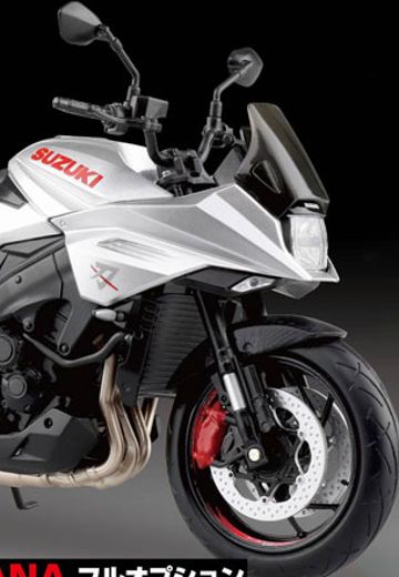 1/12 完成品摩托车 铃木 GSX-S1000S KATANA 全配件 金属神秘银色