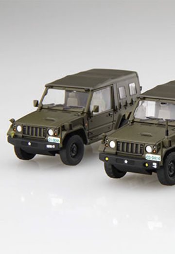 1/72 军事系列No.12 EX-1 陆上自卫队 1/2t 运输车 (部队用) 特别样式 附属彩色展示台 | Hpoi手办维基