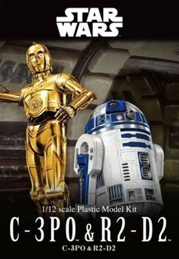 星球大战：最后的绝地武士 R2-D2&C-3PO Star Wars: C3PO & R2D2 Droids Figures Kit  | Hpoi手办维基